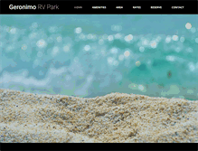 Tablet Screenshot of geronimorvresort.com